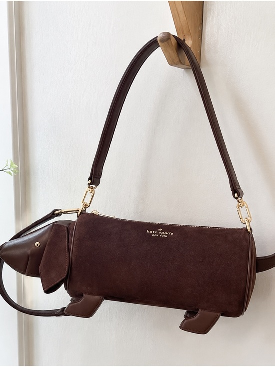 kate spade Handbags - kate spade Brown Dog-Shaped Shoulder Bag